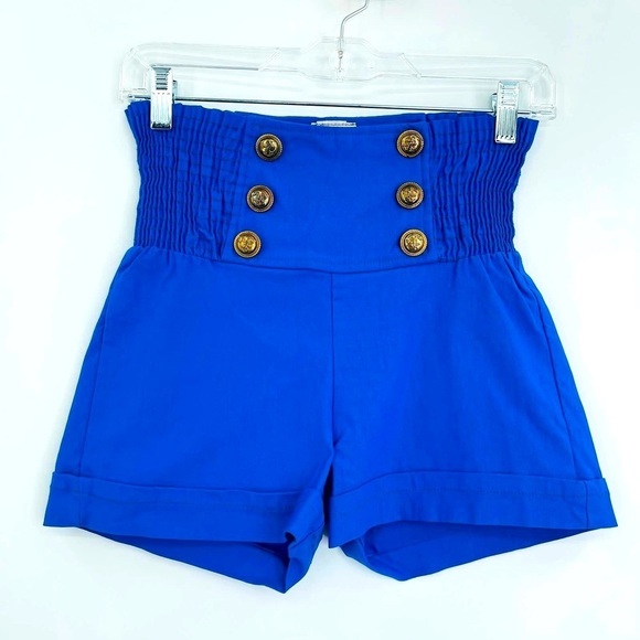 Celine X Champion high waisted pull on shorts